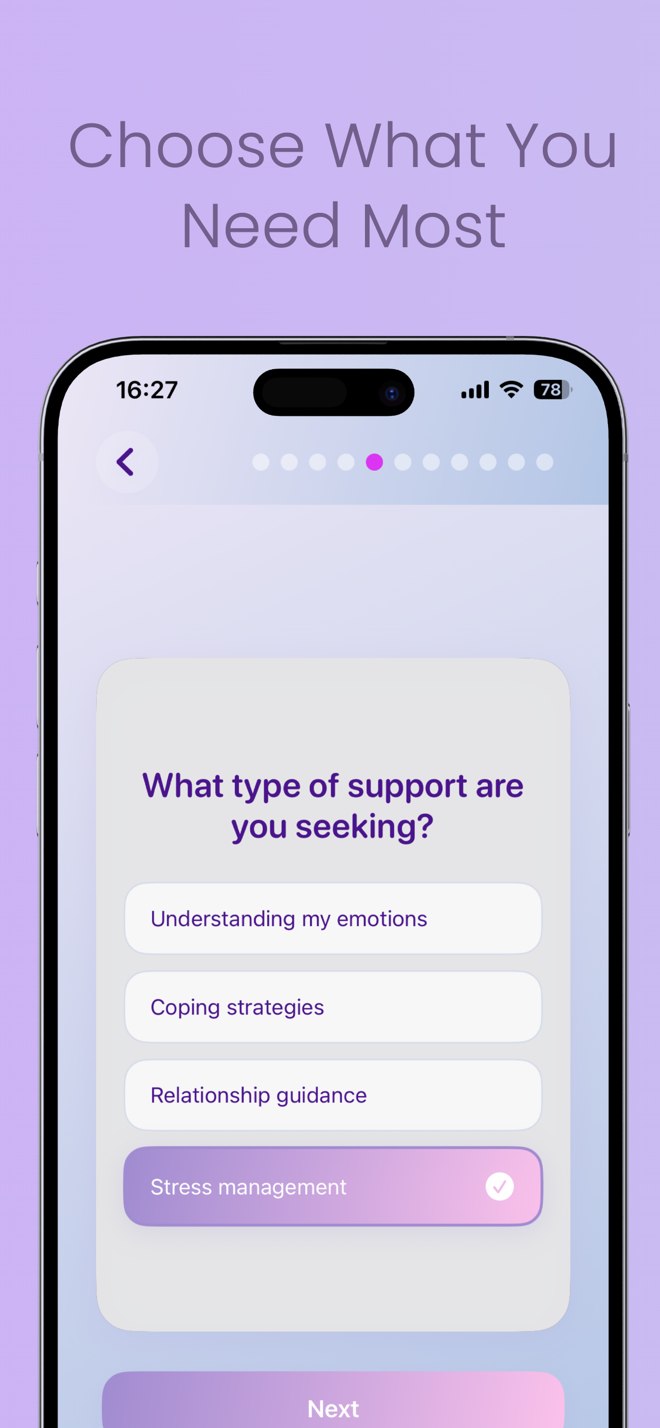 TherapAI Screenshot 2